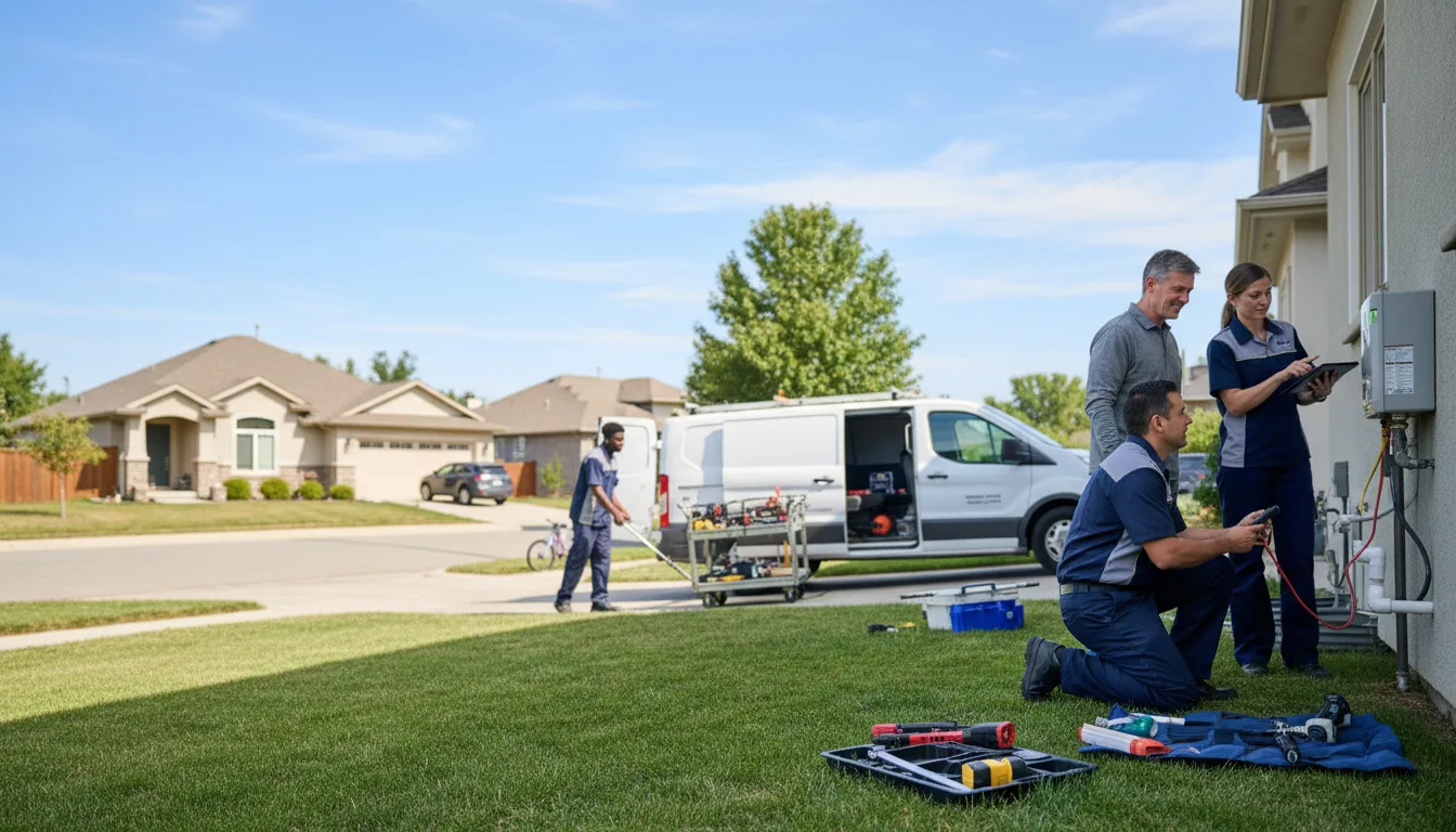 Tankless water heater service in Quincy, IL